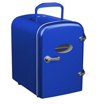 Amazon.com: Curtis Mini Compact Refrigerator (Blue ...