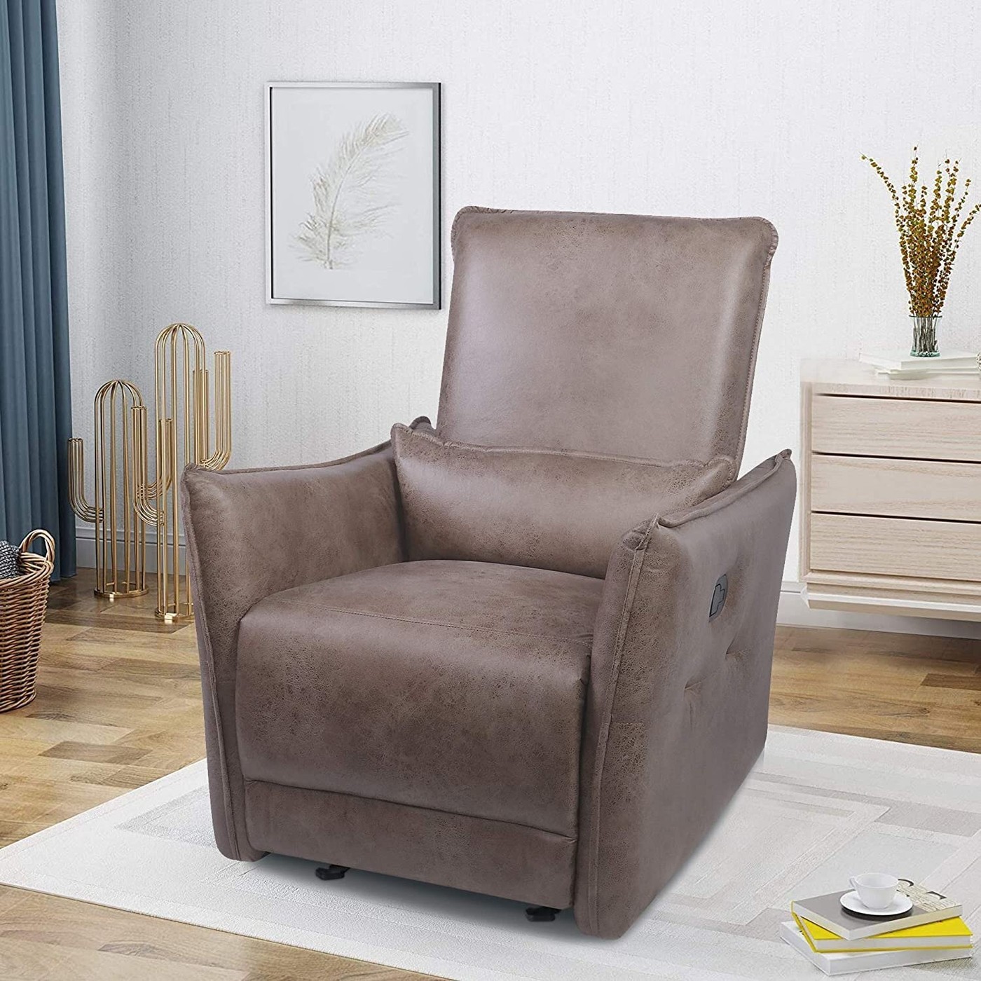 Brown Standard Recliner