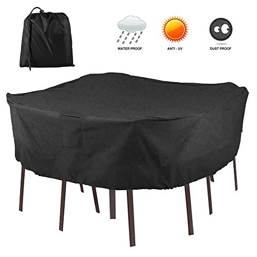 : BullStar Patio Table and Chairs Cover 420D ...