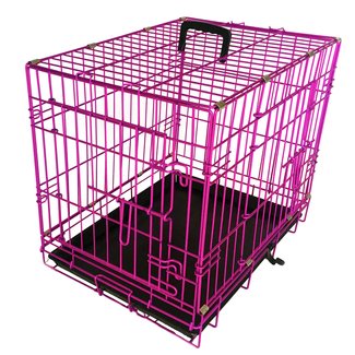 Burnett Double Door Wire Dog Kennel Pet Crate
