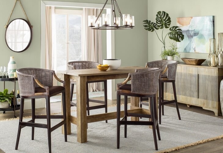 High Top Table And Chairs Visualhunt, High Dining Room Table With Stools