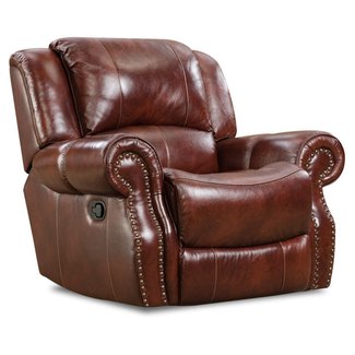 Darby Home Co Additri Leather Manual Rocker Recliner ...