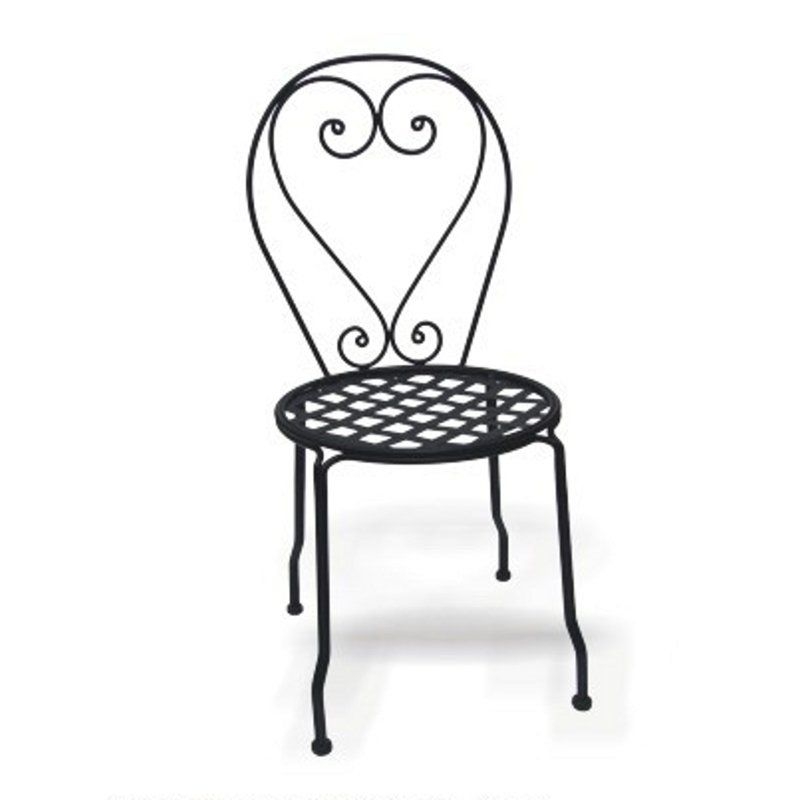 : DC America WIC138, Soho Wrought Iron Chair ...