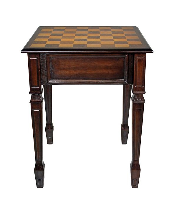 Design Toscano Walpole Manor Gaming Chess Table & Reviews ...