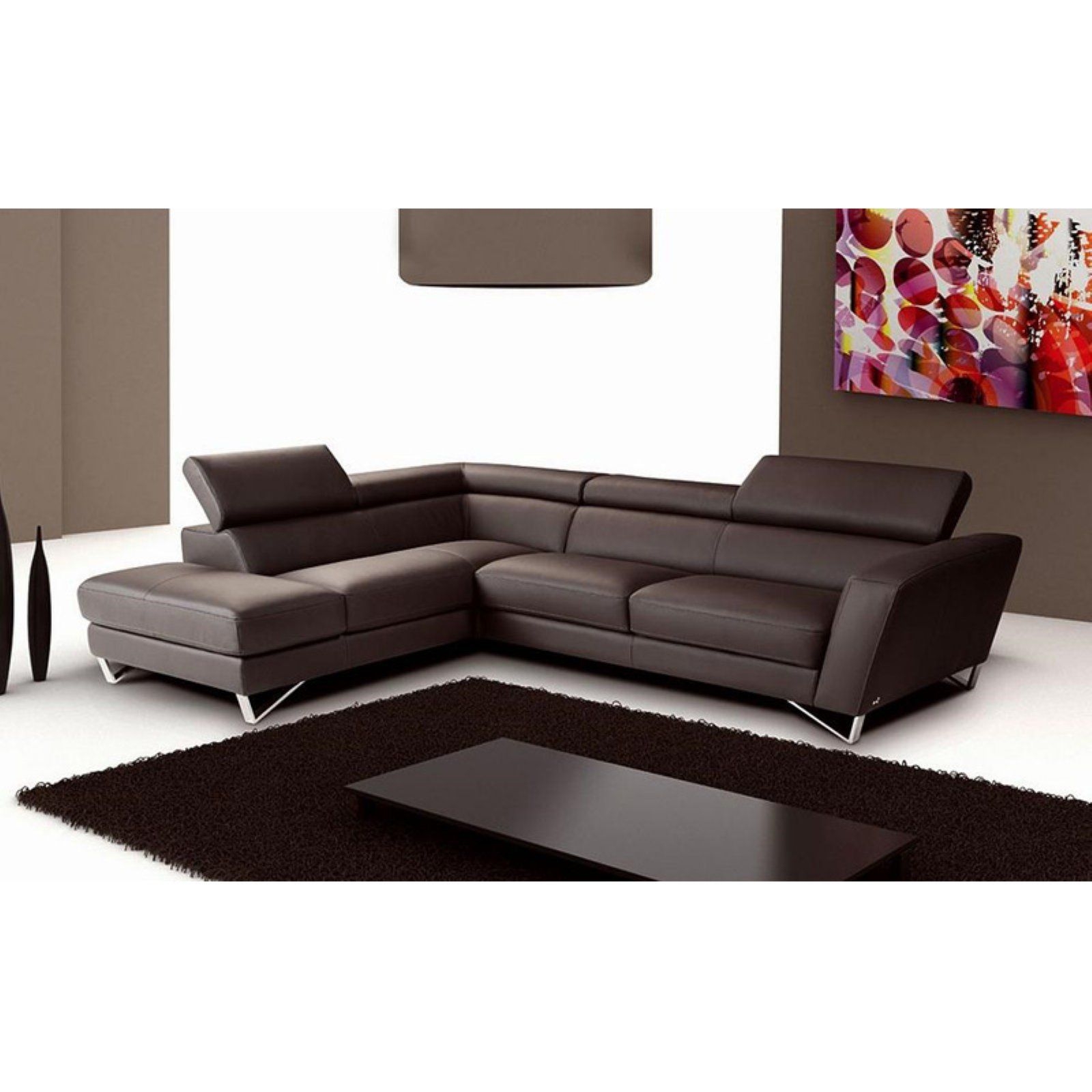 Small Leather Sectional Visualhunt
