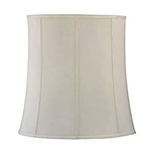 Eggshell Drum Lamp Shade with Deep Spider Assembly ...