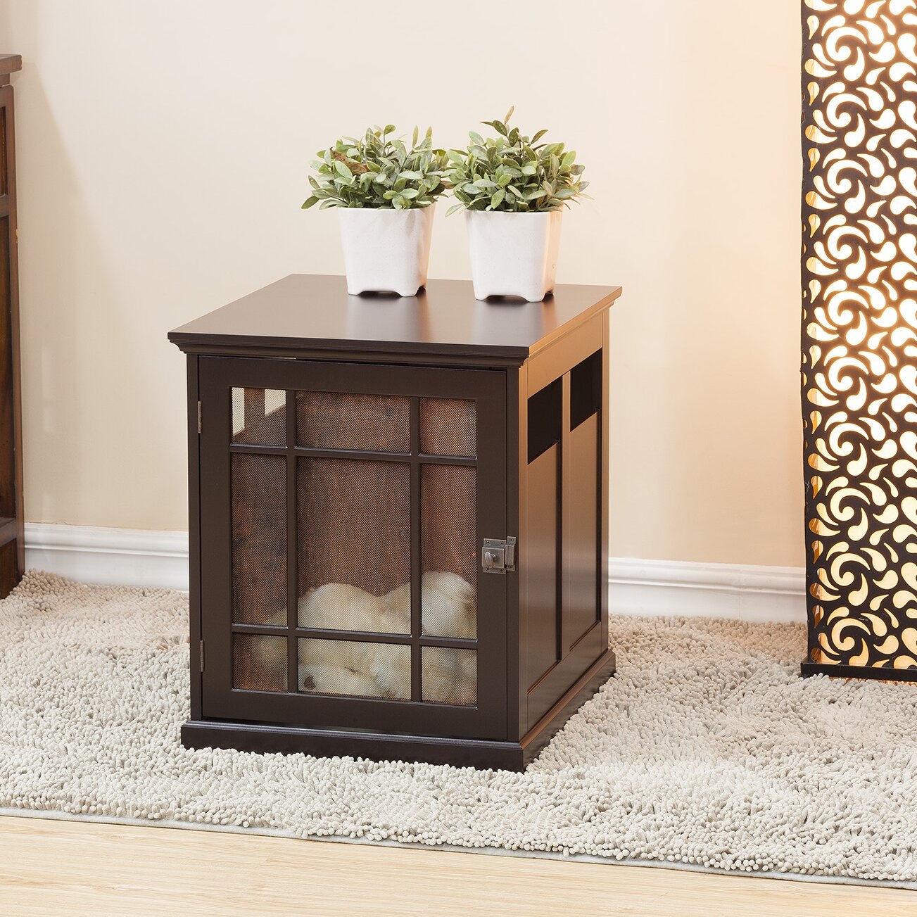 Elegant Home Fashions Bingo Dog Crate & Reviews | Wayfair