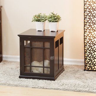 Elegant Home Fashions Bingo Dog Crate & Reviews | Wayfair