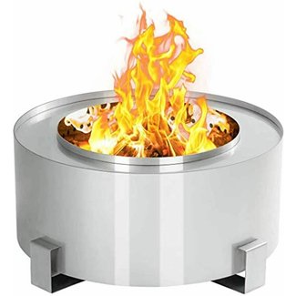 : Esright 28.5 Inch Smokefree Stove Bonfire ...