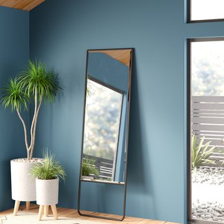 Ferrera Modern & Contemporary Beveled Full Length Mirror
