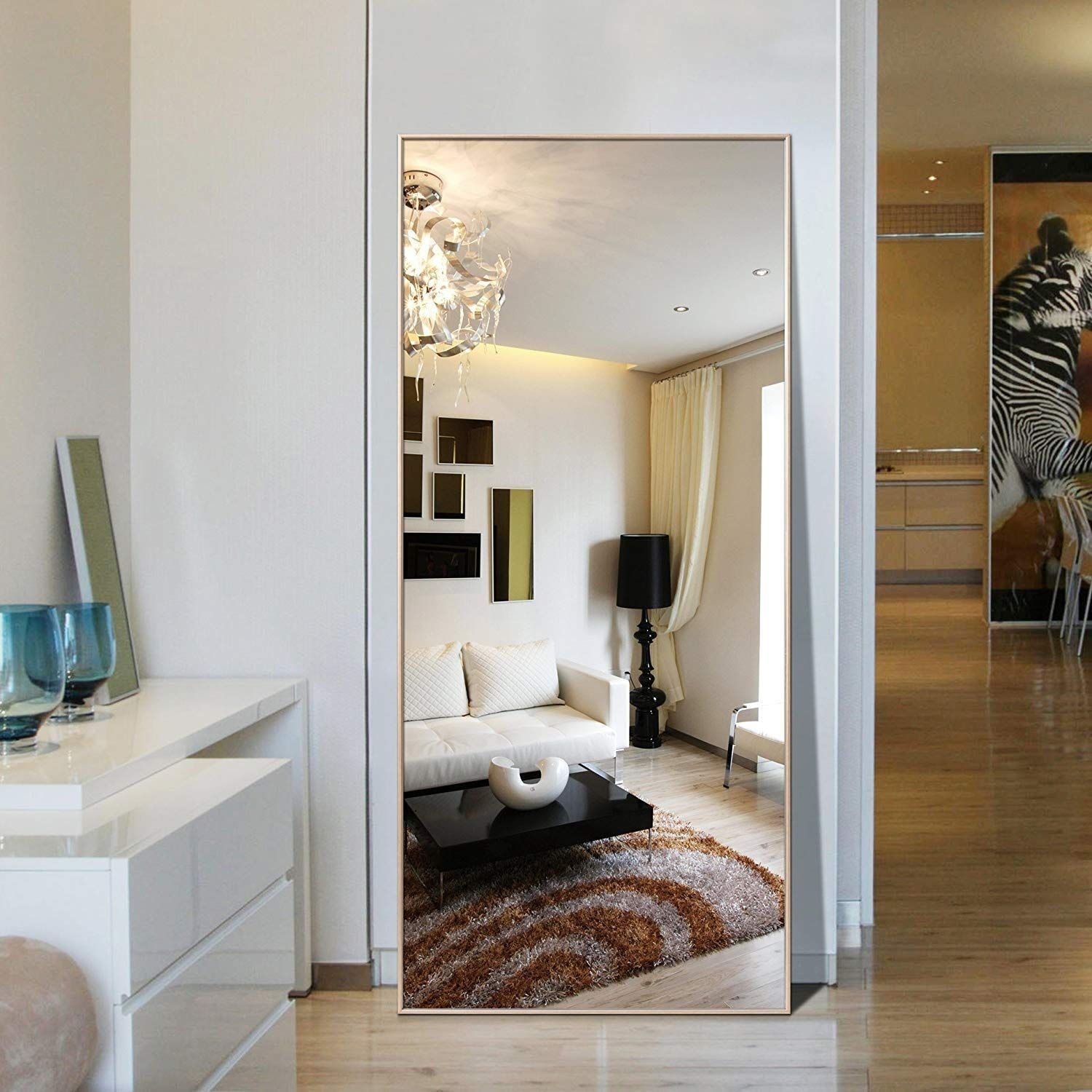 Floor to Ceiling Mirror:
