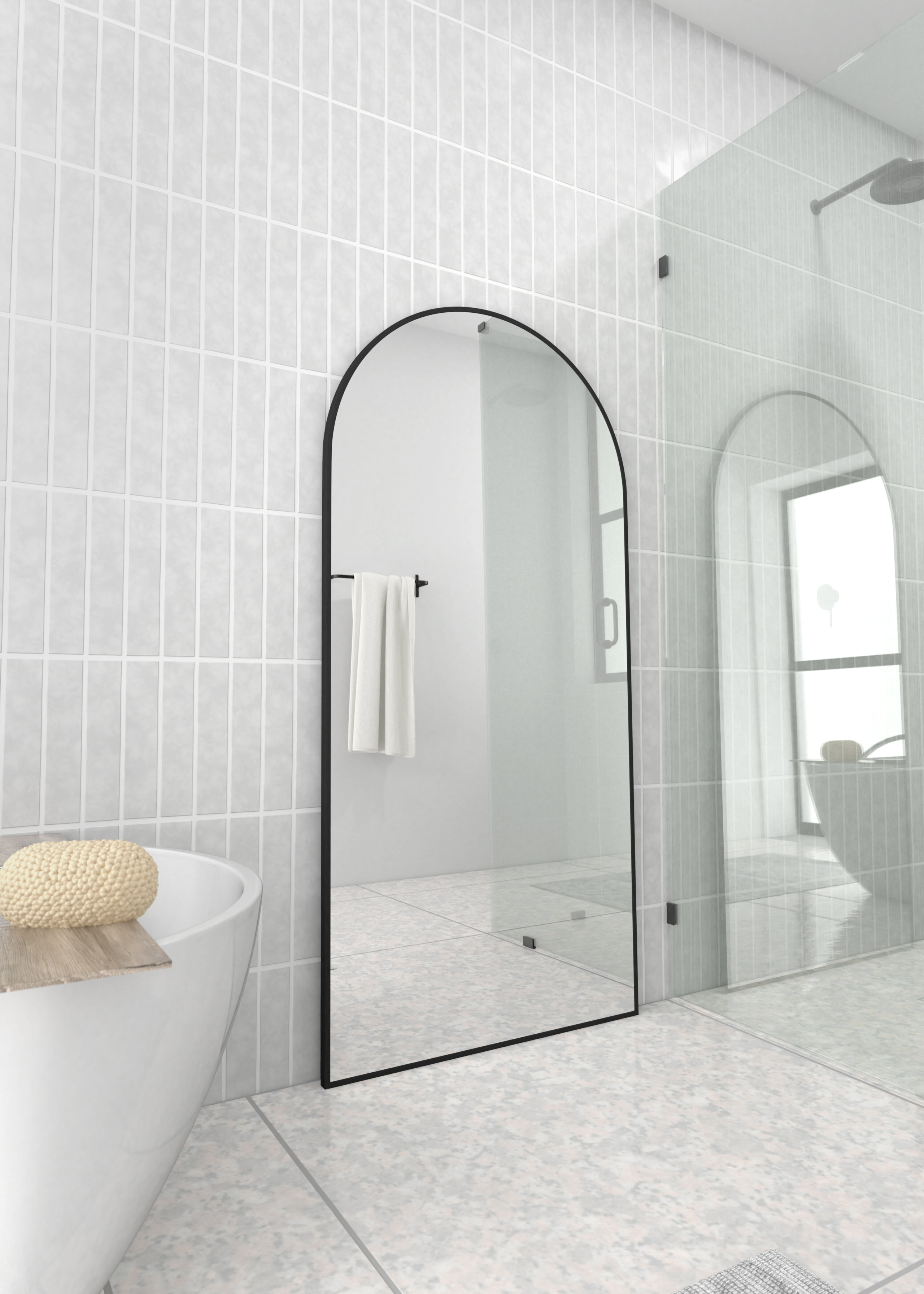 Glass Warehouse Modern & Contemporary Full Length Mirror ...