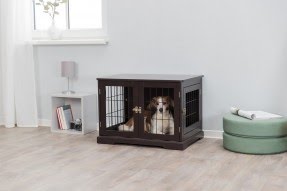 Goetz Wood and Wire Design Medium Pet Crate