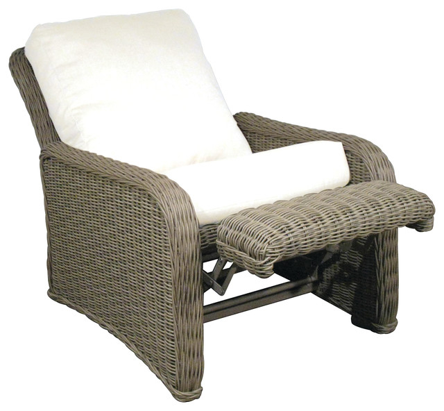 Outdoor Recliners You Ll Love In 2021, Wicker Reclining Patio Chair