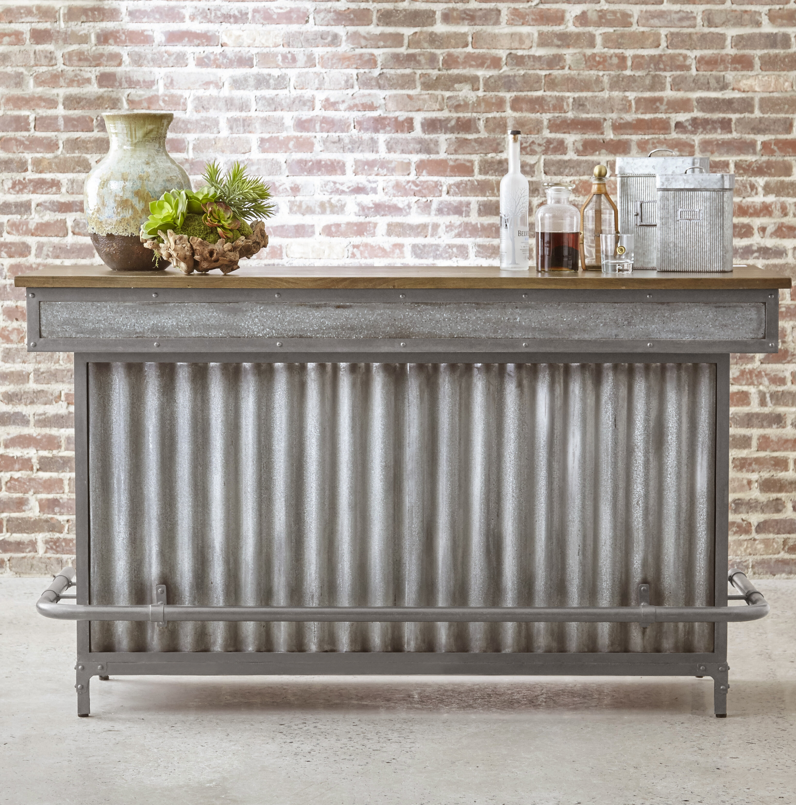 Highway Renegade Bar Cabinet & Reviews | Wayfair