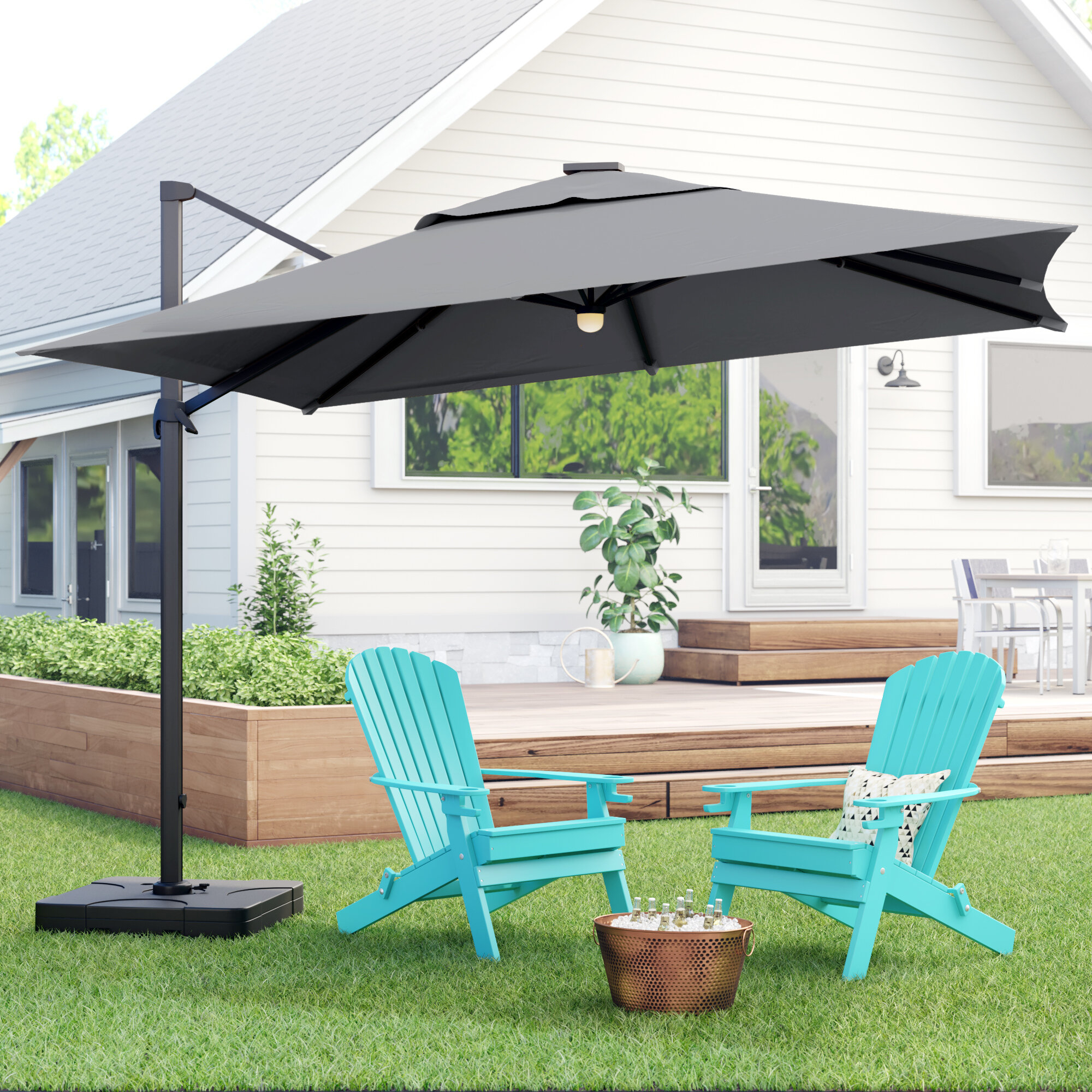 Jendayi Square Cantilever Umbrella