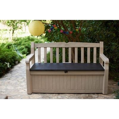 Keter All Weather 70 Gallon Resin Storage Bench & Reviews