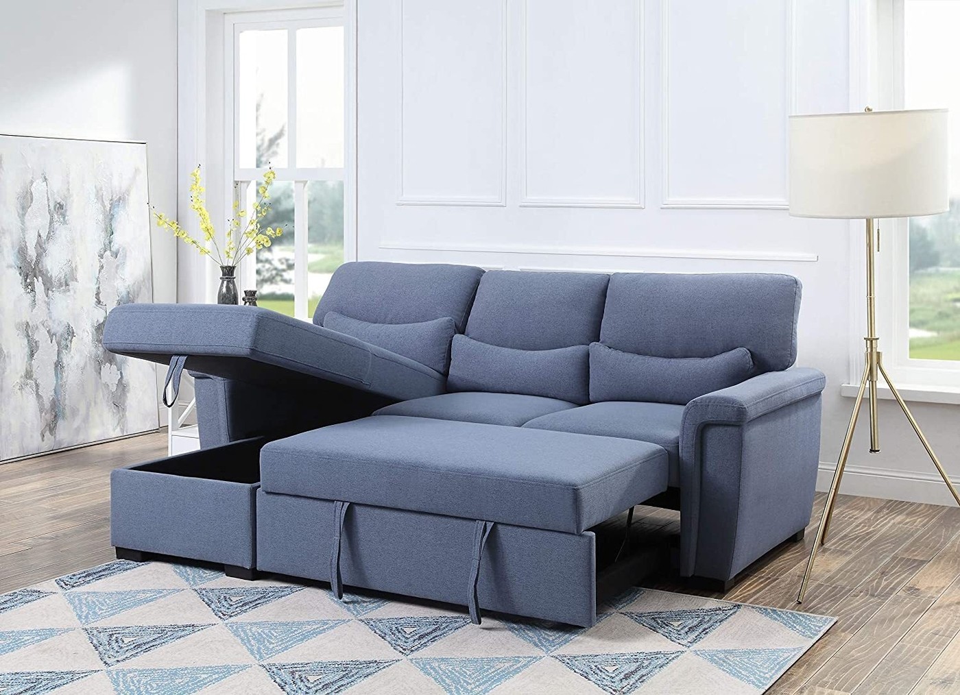 Small Reclining Sectional - VisualHunt