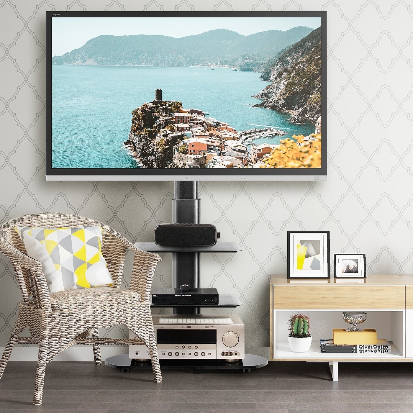 Metal Floor Stand Mount