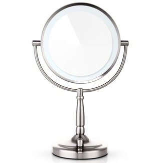 : Miusco 7X Magnifying Lighted Makeup Mirror, 8 ...