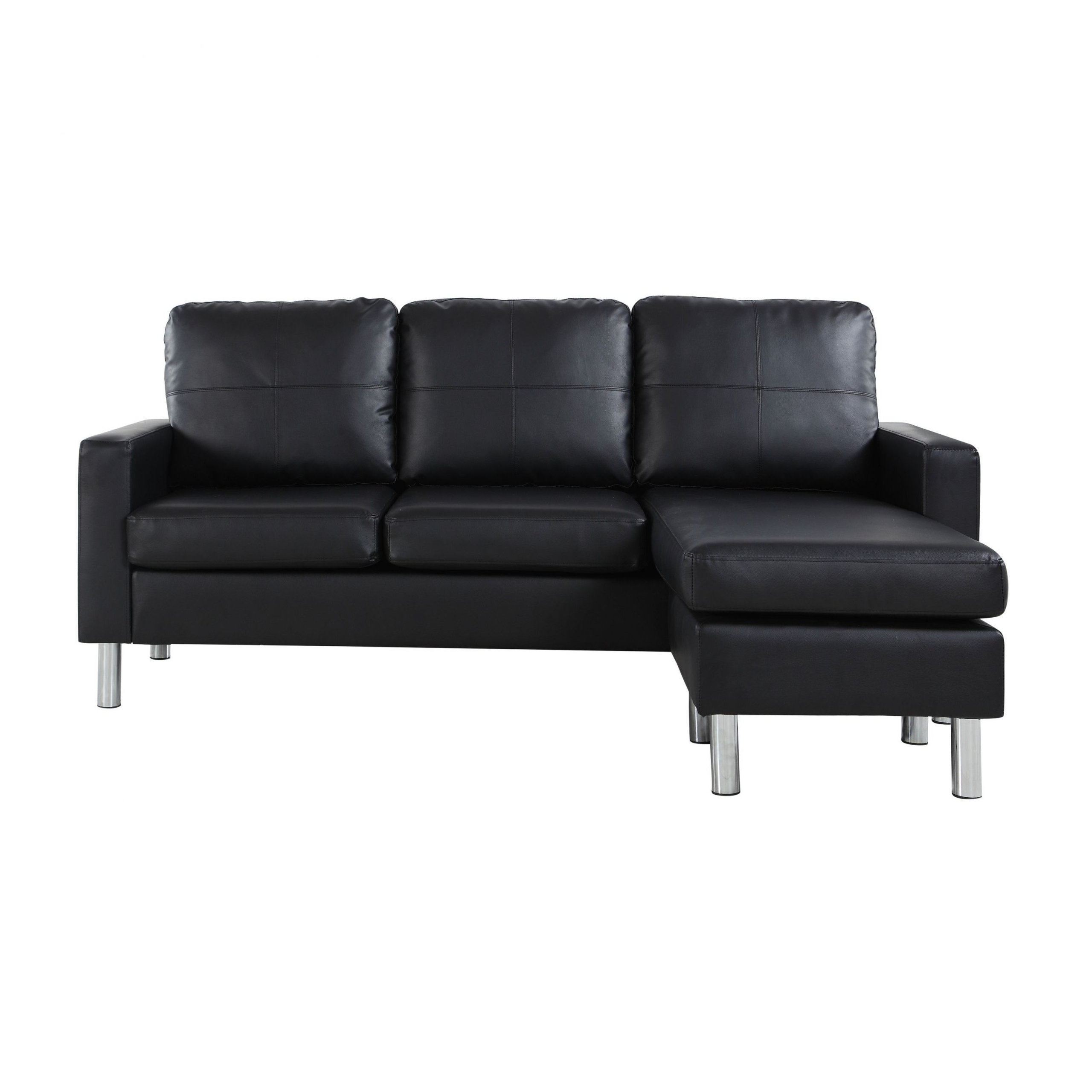Small Leather Sectional You Ll Love In, Sectional Leather Sofas For Small Spaces