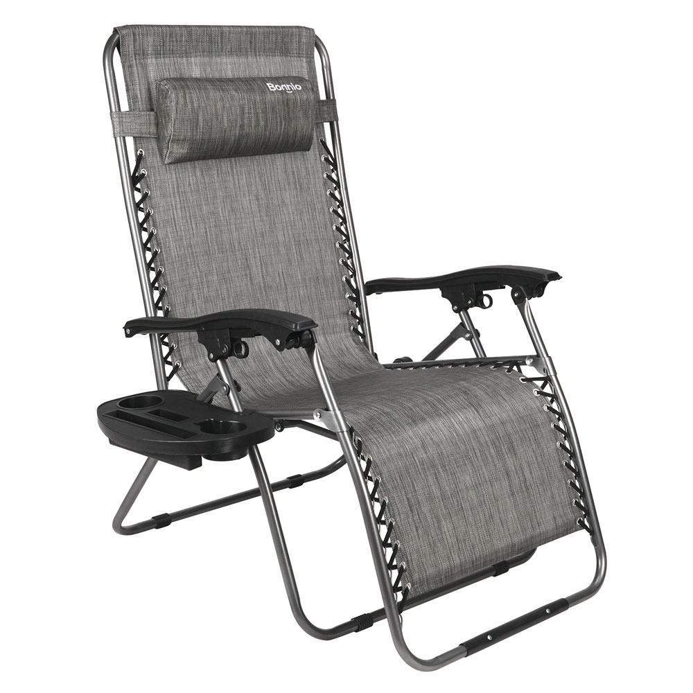 New Lounge Chairs Zero Gravity Folding Recliner Outdoor ...