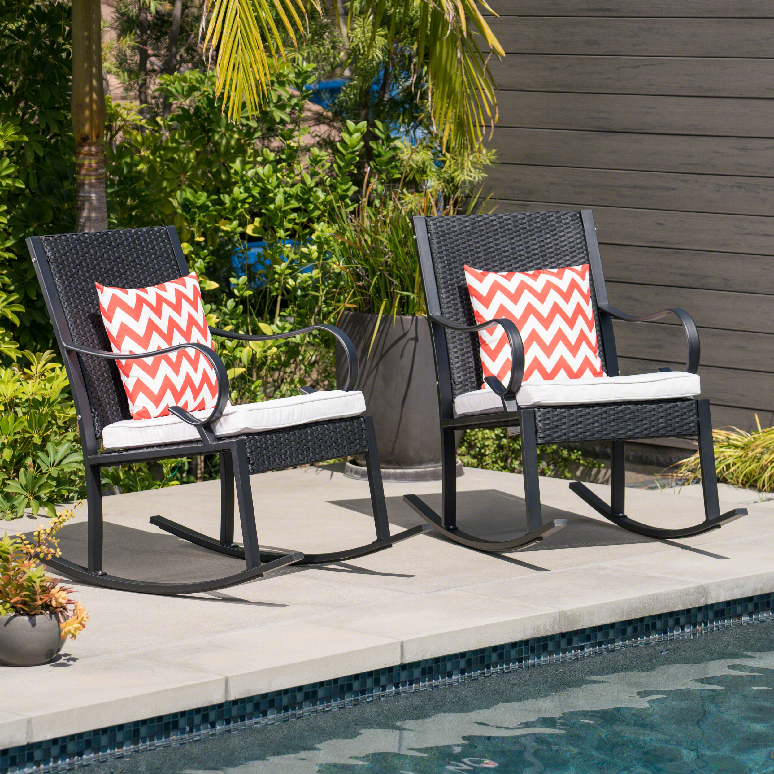 Patio Rocking Chairs & Gliders You'll Love | Wayfair