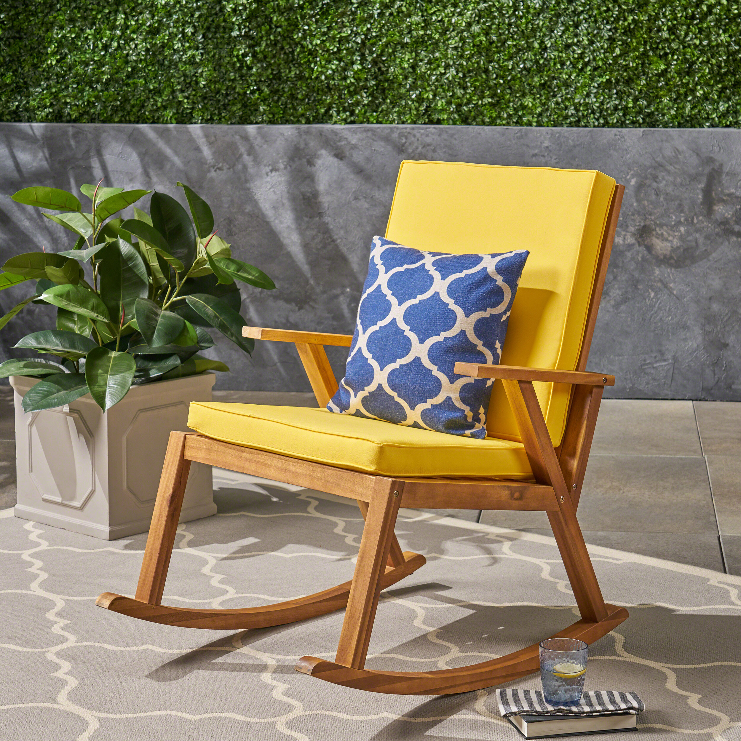 Patio Rocking Chairs & Gliders You'll Love | Wayfair