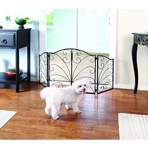 : Pet Gate - Metal Dog Gate for Stairs ...