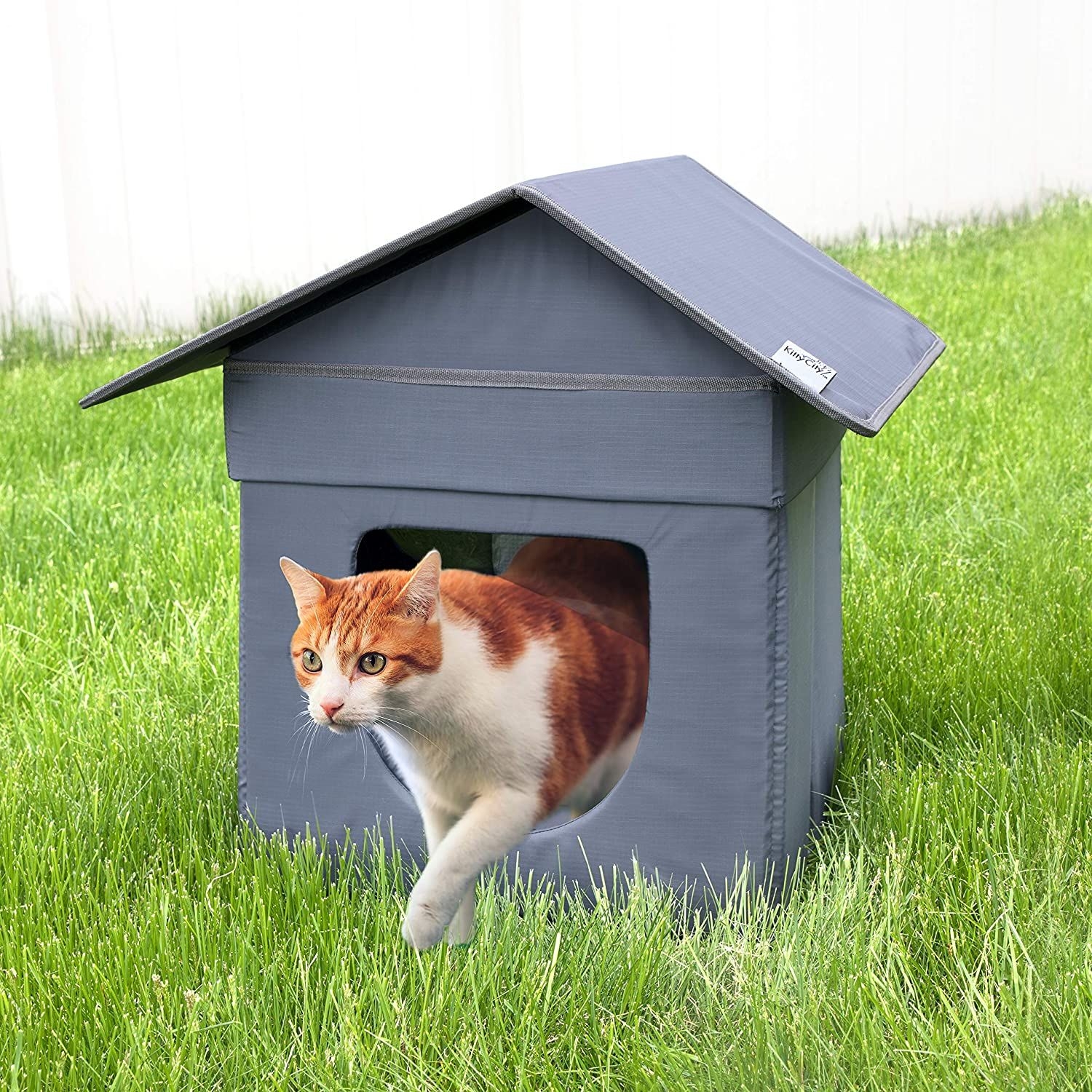 ETIAL Pet Products Outdoor Kitty House Insulated Cat Shelter 