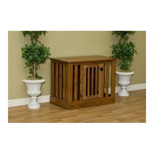 : Pinnacle Woodcraft Amish Wood Dog Crate ...