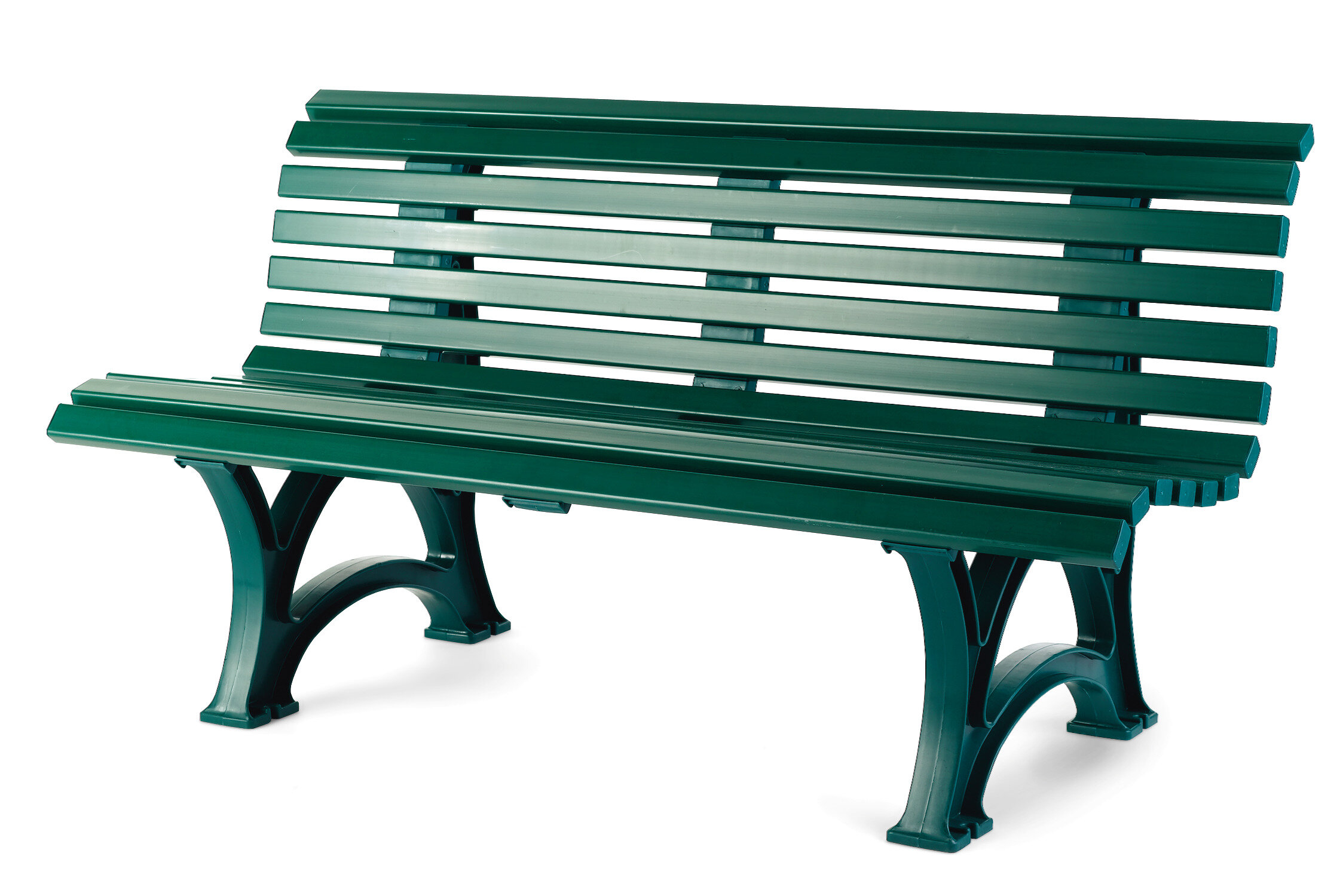 Plow & Hearth Weatherproof Resin Garden Bench & Reviews ...