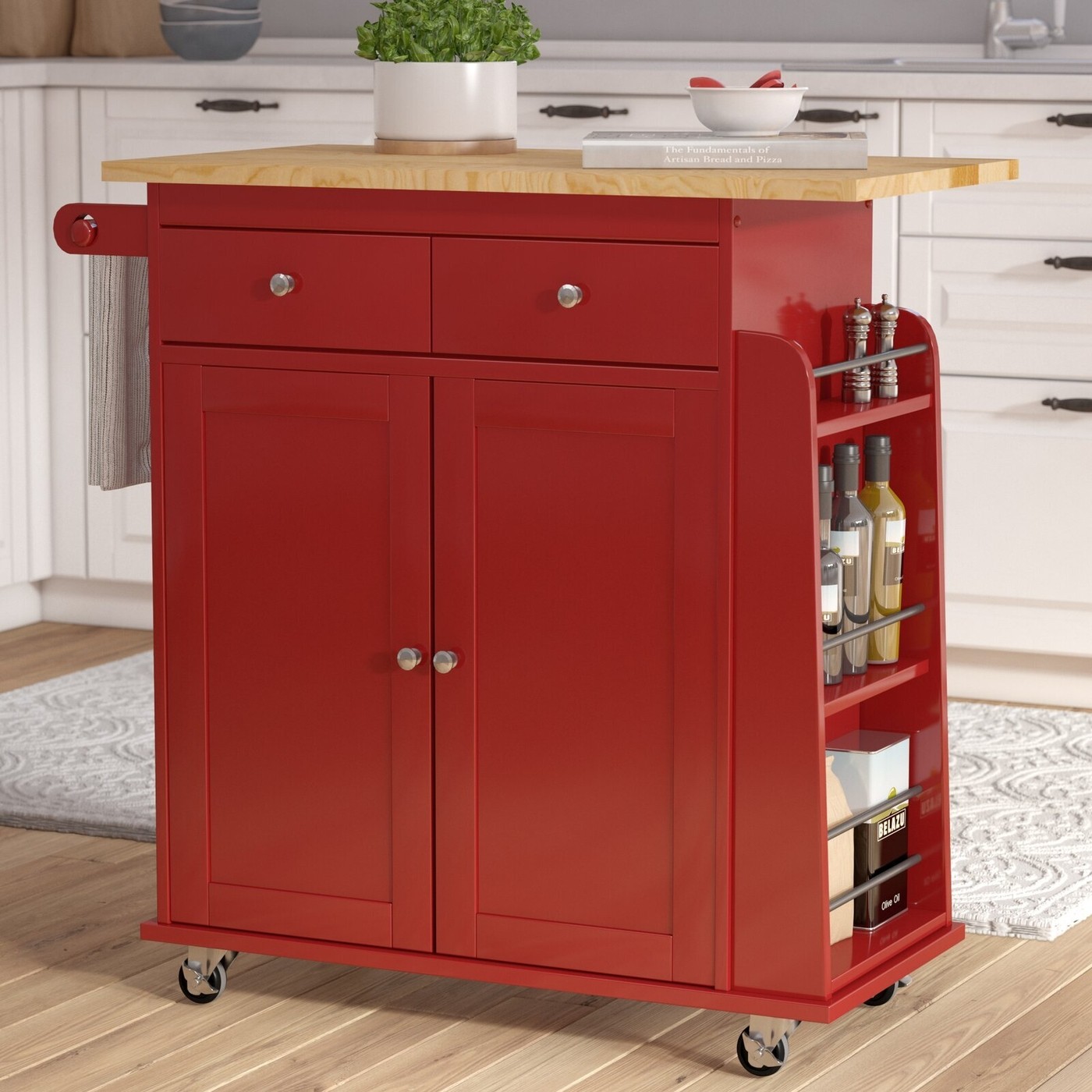Kitchen Island on Wheels VisualHunt