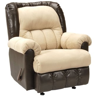 Rocker Recliner in Brown | Wayfair