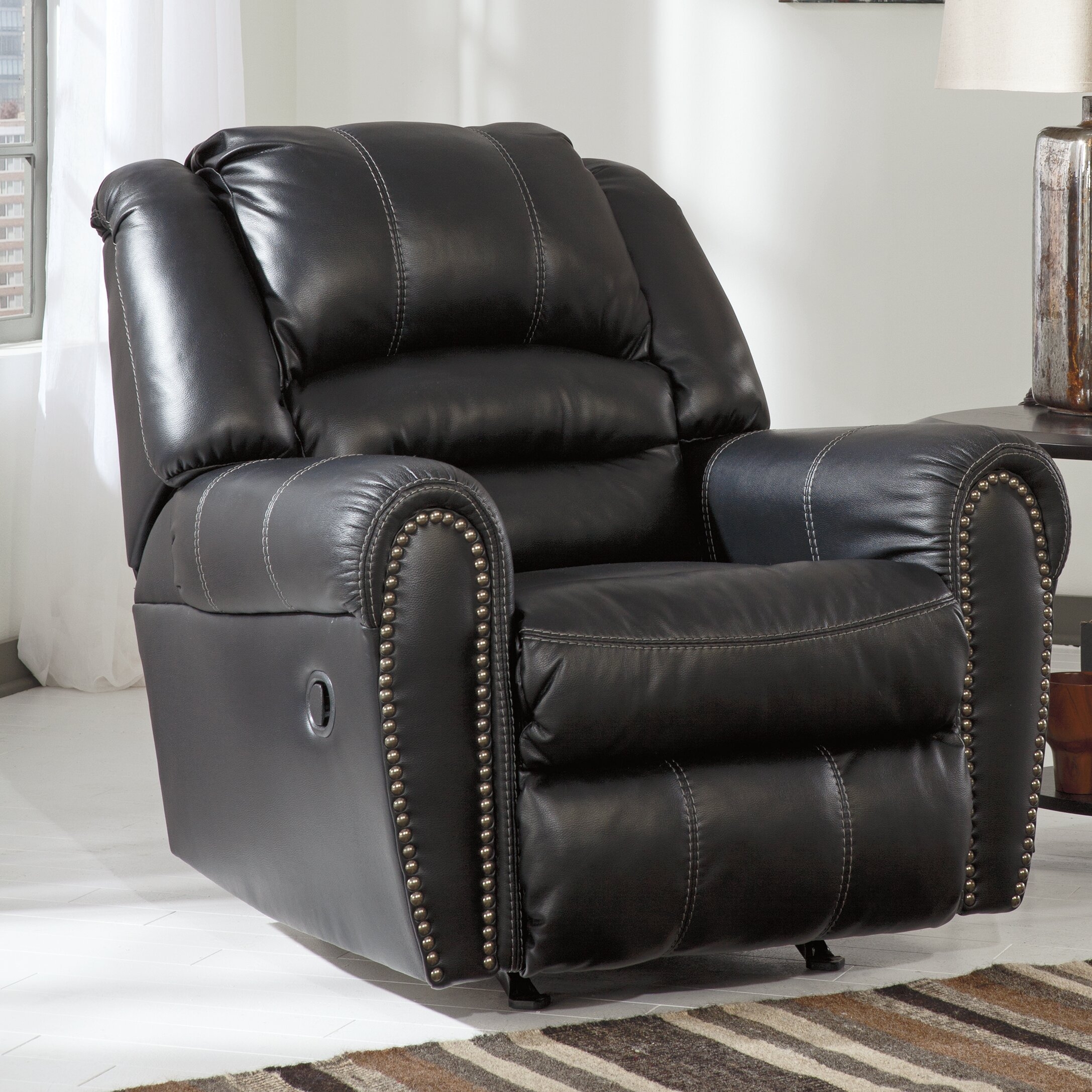 Signature Design by Ashley Manzanola Rocker Recliner ...