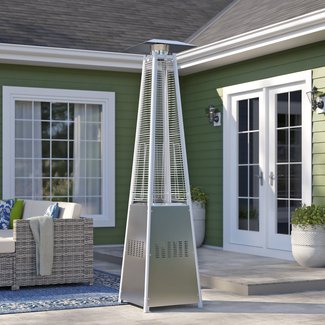 Sol 72 Outdoor Neppie Stainless Steel Pyramid 34,000 BTU