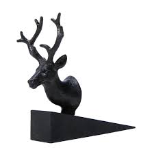 Stag Zinc Wedge Floor Stop