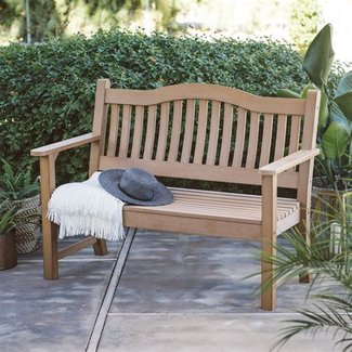 : Suncast 50 Gallon Patio Bench with Storage ...