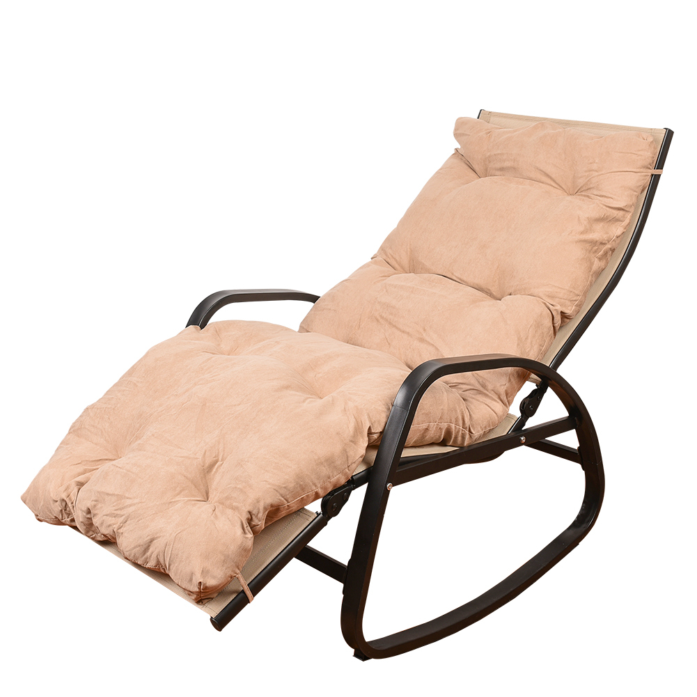 Sundale Outdoor Indoor Rocking Chair with Cushion ...