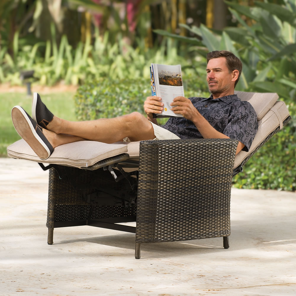 most comfortable outdoor recliner