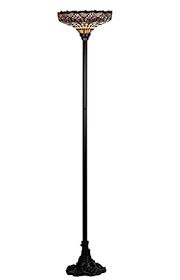 Tiffany Colonial Tulip Torchiere Floor Lamp - Floor Lamps ...