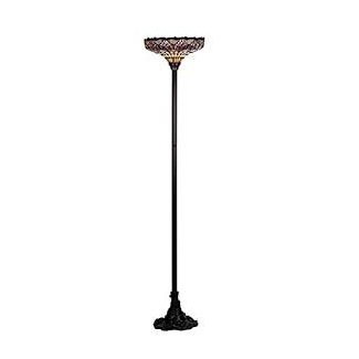 Tiffany Colonial Tulip Torchiere Floor Lamp - Floor Lamps ...