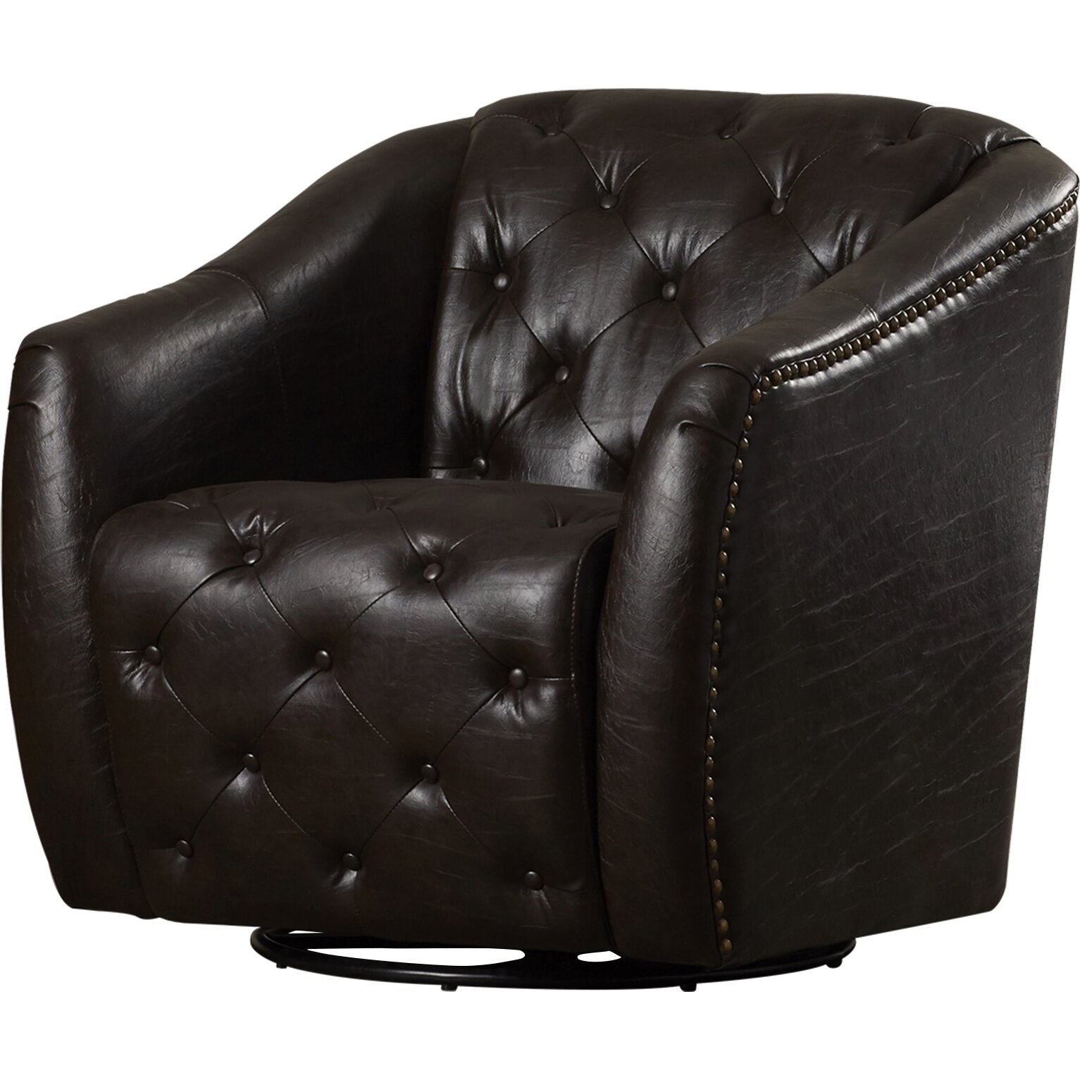 Trent Austin Design Apple Valley Swivel Barrel Chair ...