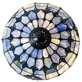 Trent Austin Design Hermosa Beach Stained Glass 24" Table ...