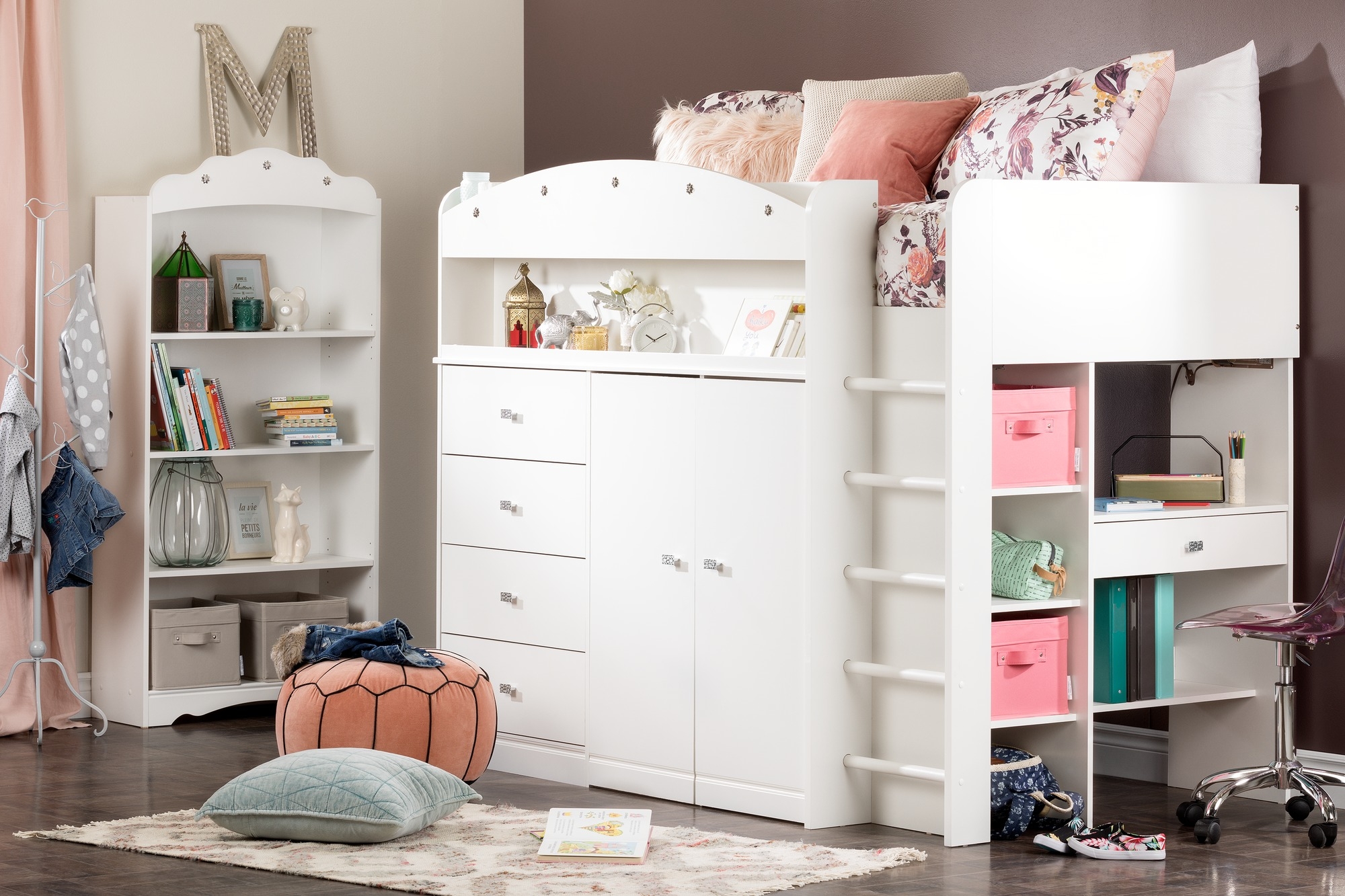 6 Loft Bed Ideas To Upgrade Your Kids, Loft Bed With Secret Hideout