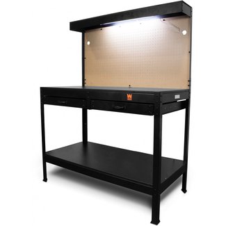 WEN WB4723 48-Inch Workbench with Power Outlets and Light