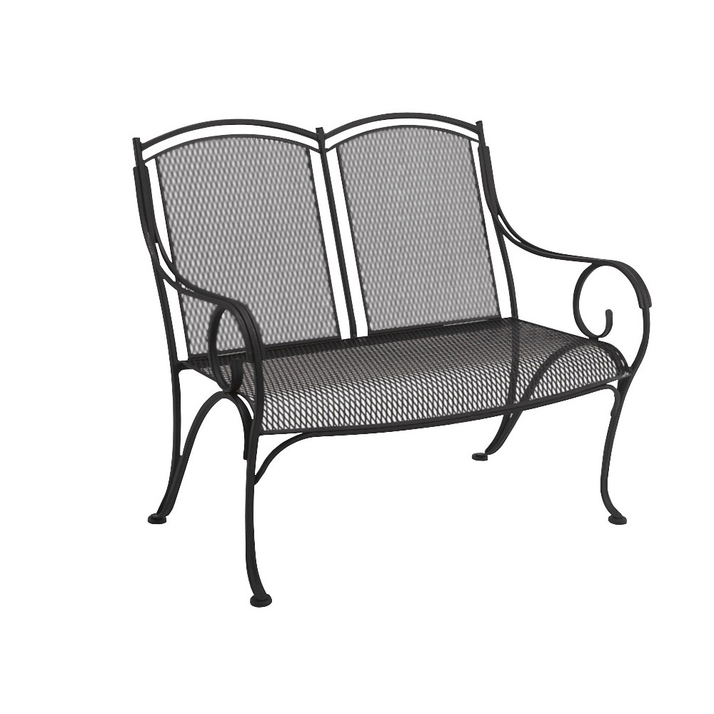 Woodard Modesto Wrought Iron Garden Bench & Reviews | Wayfair