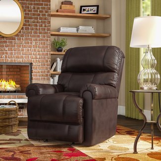 Woodview 19.5" Manual Rocker Recliner