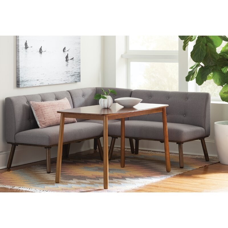 bucci 4 piece breakfast nook dining set