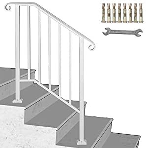 Outdoor Metal Stair Railing Kits You Ll Love In 2021 Visualhunt